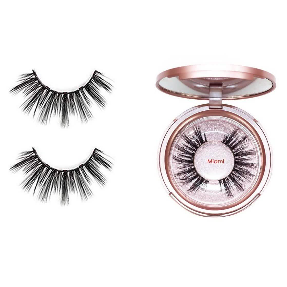 Magnetischer Eyeliner mit 3D Magnetwimpern & Pinzetten-Set