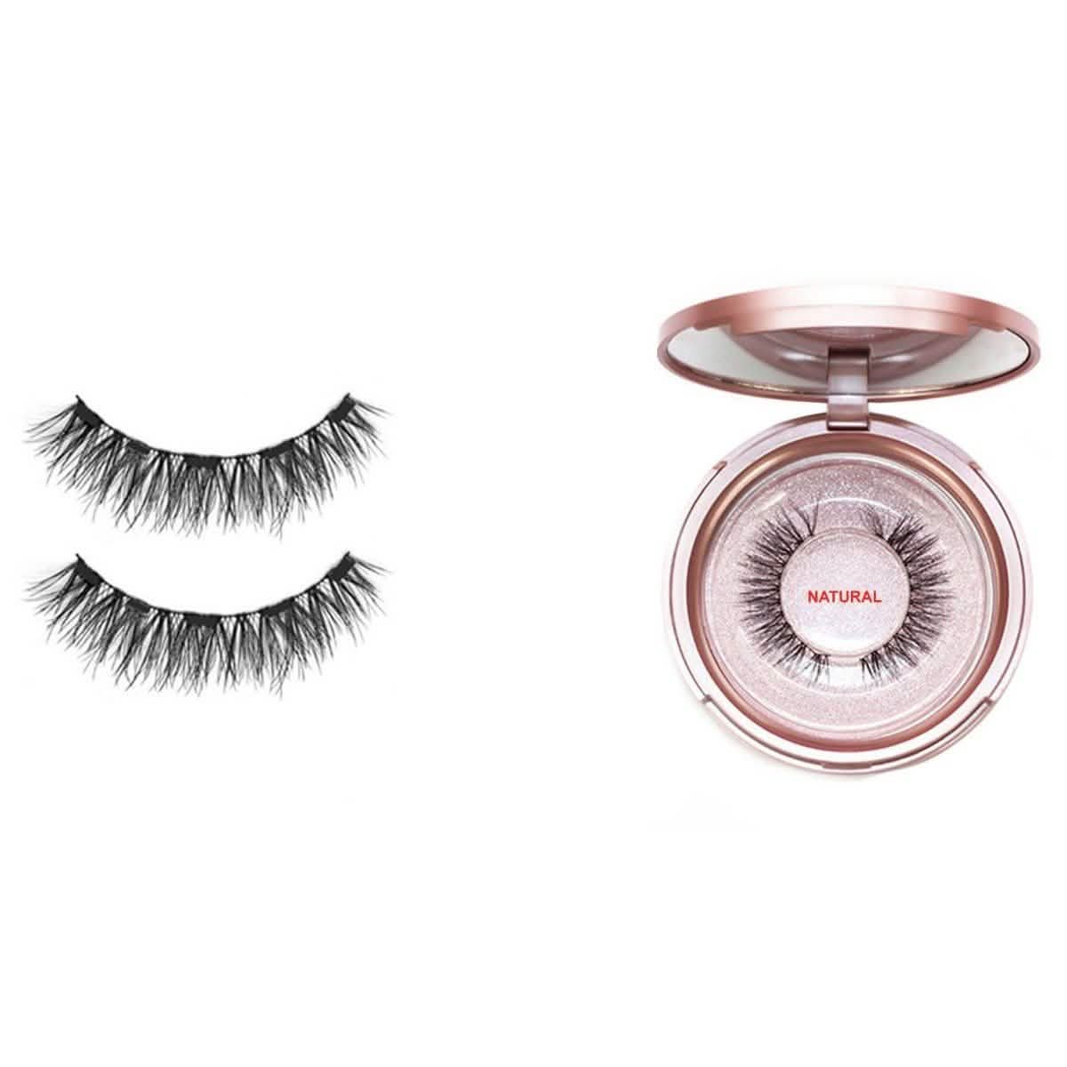 Magnetischer Eyeliner mit 3D Magnetwimpern & Pinzetten-Set