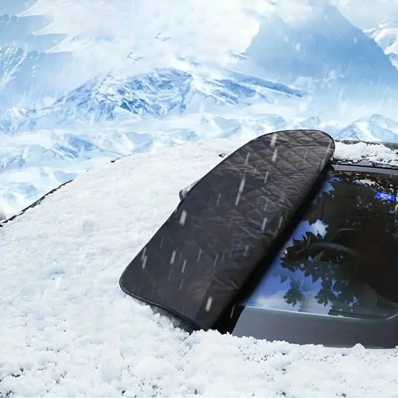 Magnetische Windschutzscheiben-Sonnenblende, verdickt, Sonnenschutz, UV-Schutz, Wärmedämmung, Schneeschutzabdeckung