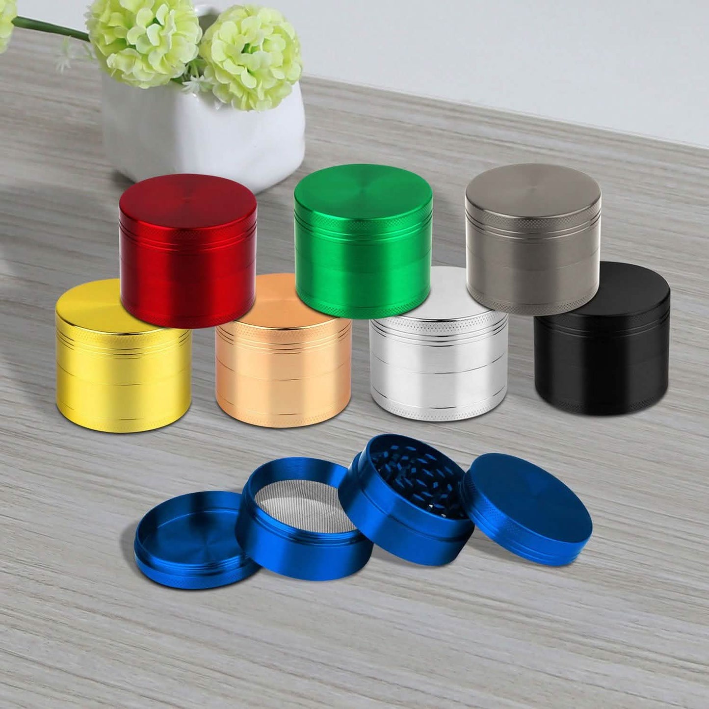 Magnetische Kräuter Gewürz Tabak Reibe