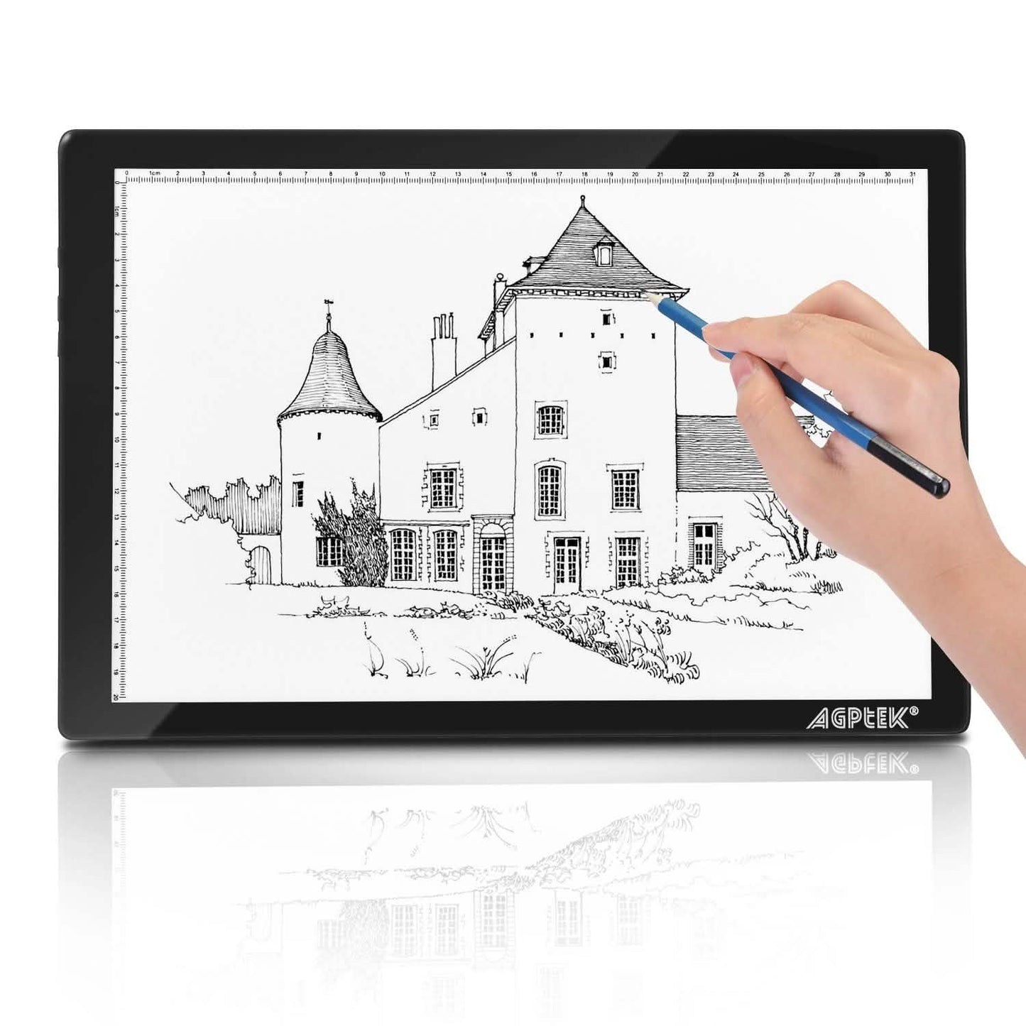 Magnetische LED-Leuchtplatte A4 Lightbox für Kunstarbeiten
