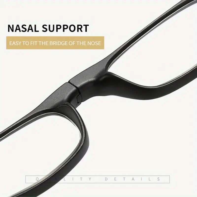 Magnetische rechteckige Lesebrille