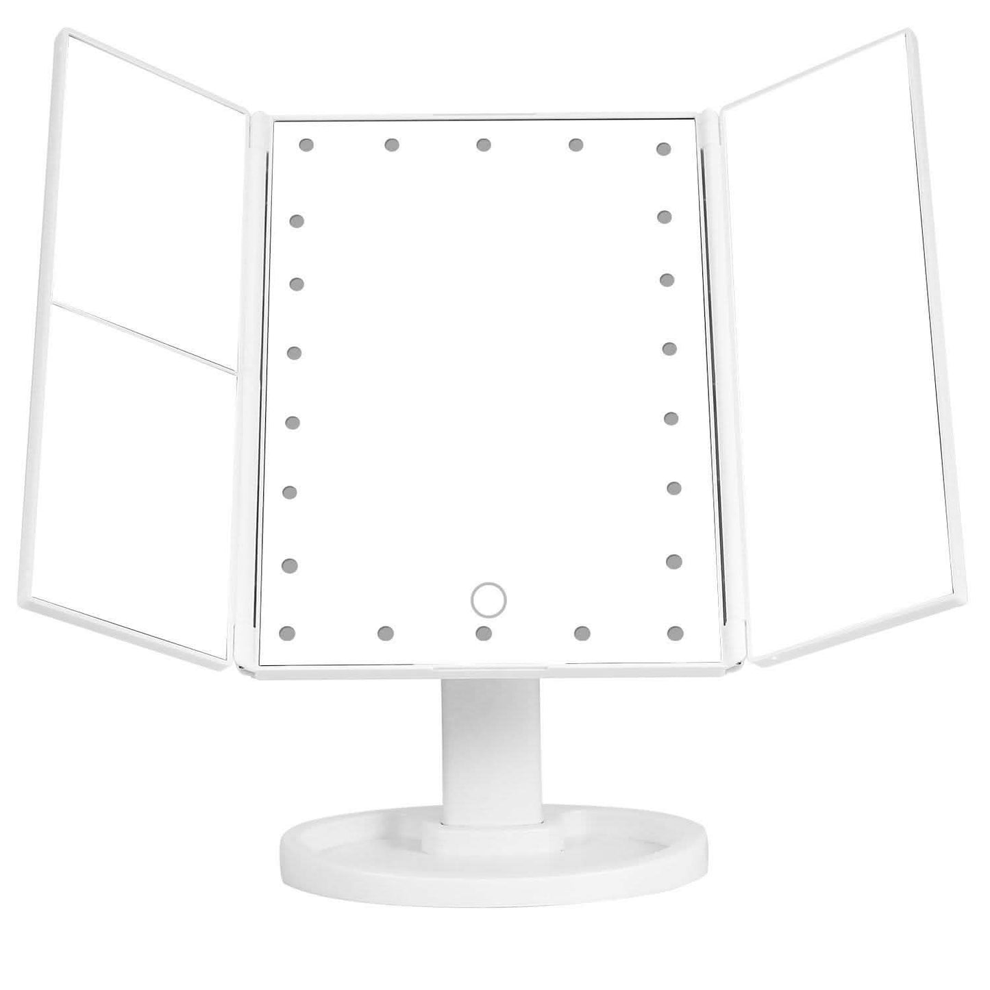 Kosmetikspiegel mit 22 LED-Leuchten