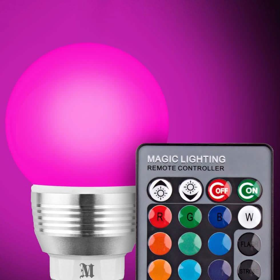 Massimo Retro LED Farbwechsel Glühbirnen