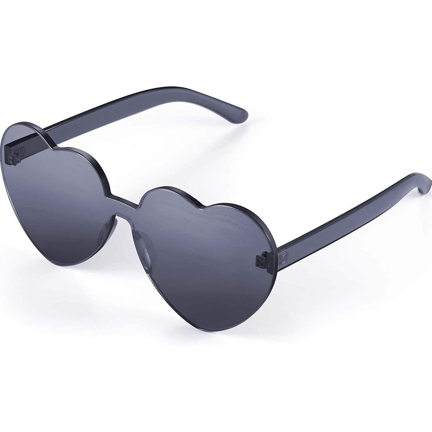 Maxdot Herzförmige Sonnenbrille Party-Sonnenbrille