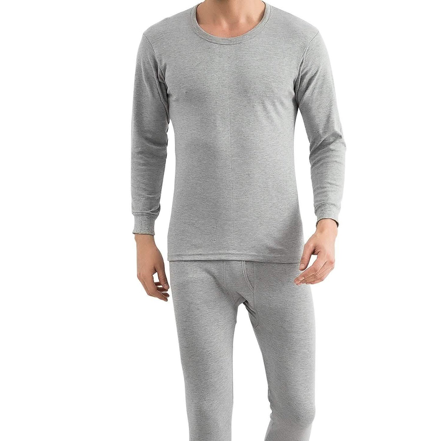 Herren Thermo-Unterwäsche-Set – lange Unterhose und Langarmshirt