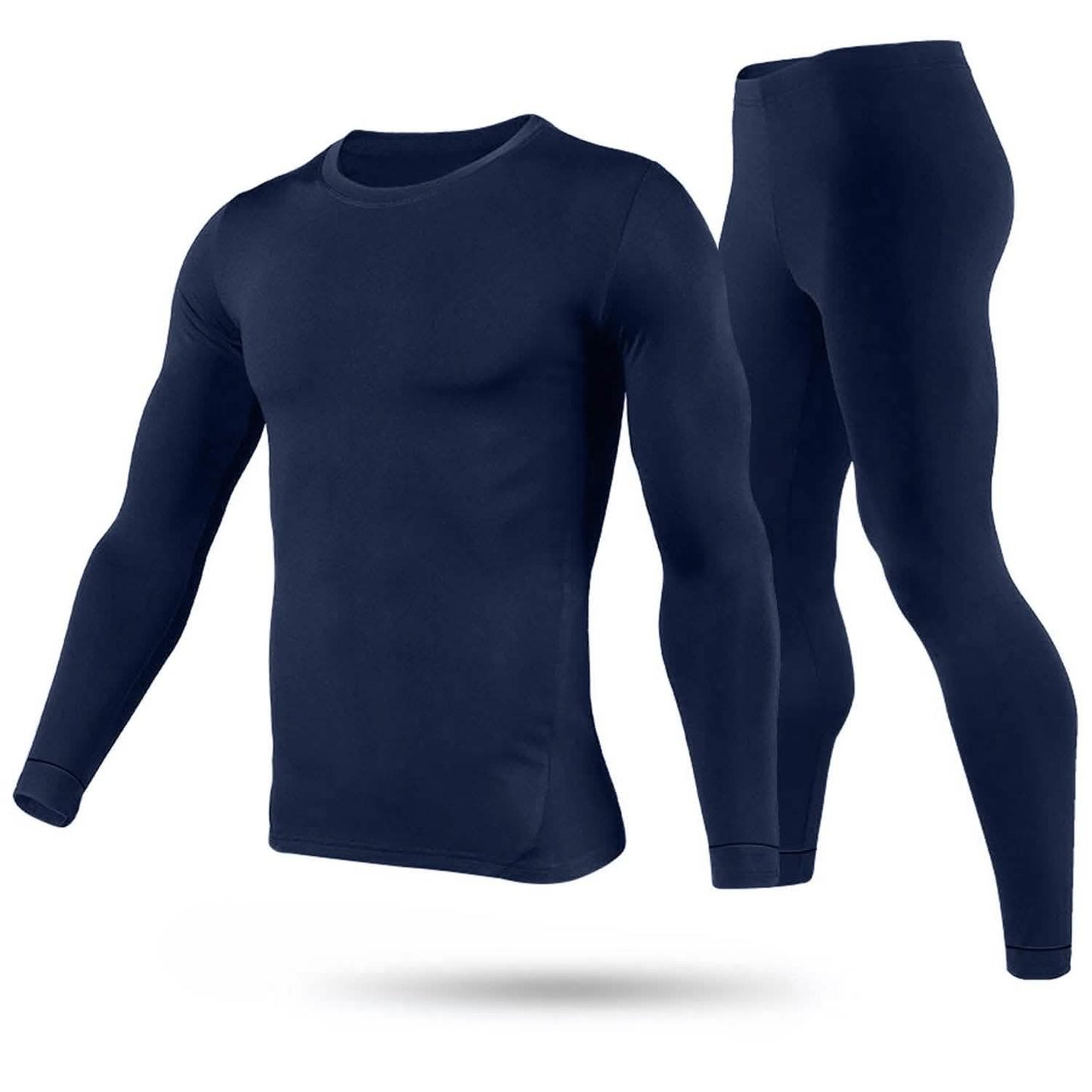 Herren Thermo-Unterwäsche-Set – lange Unterhose und Langarmshirt