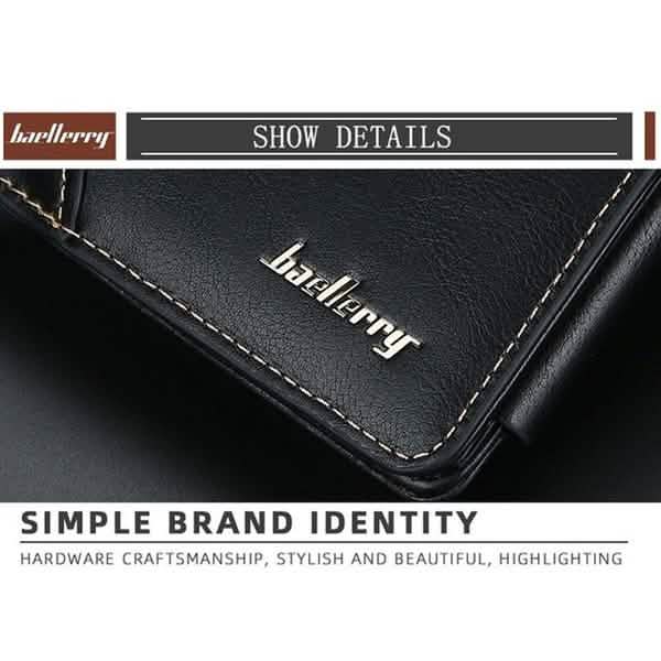 Herren-Bifold-Geldbörse, stylisch
