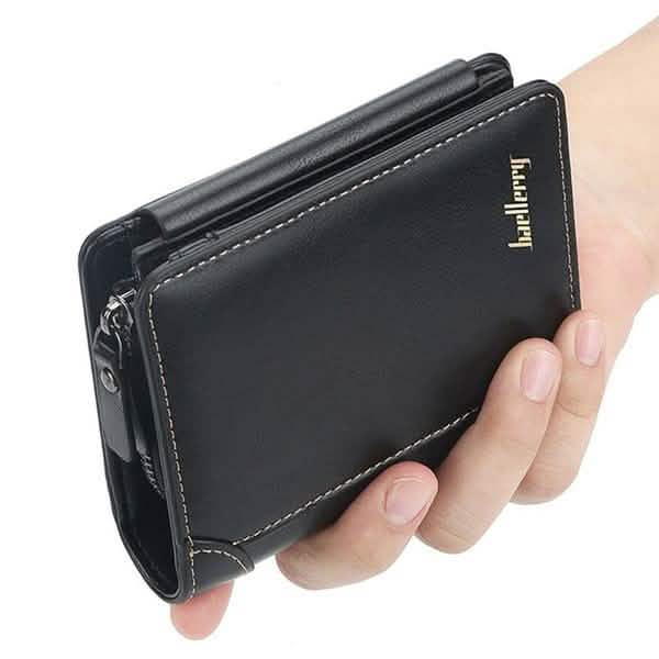 Herren-Bifold-Geldbörse, stylisch