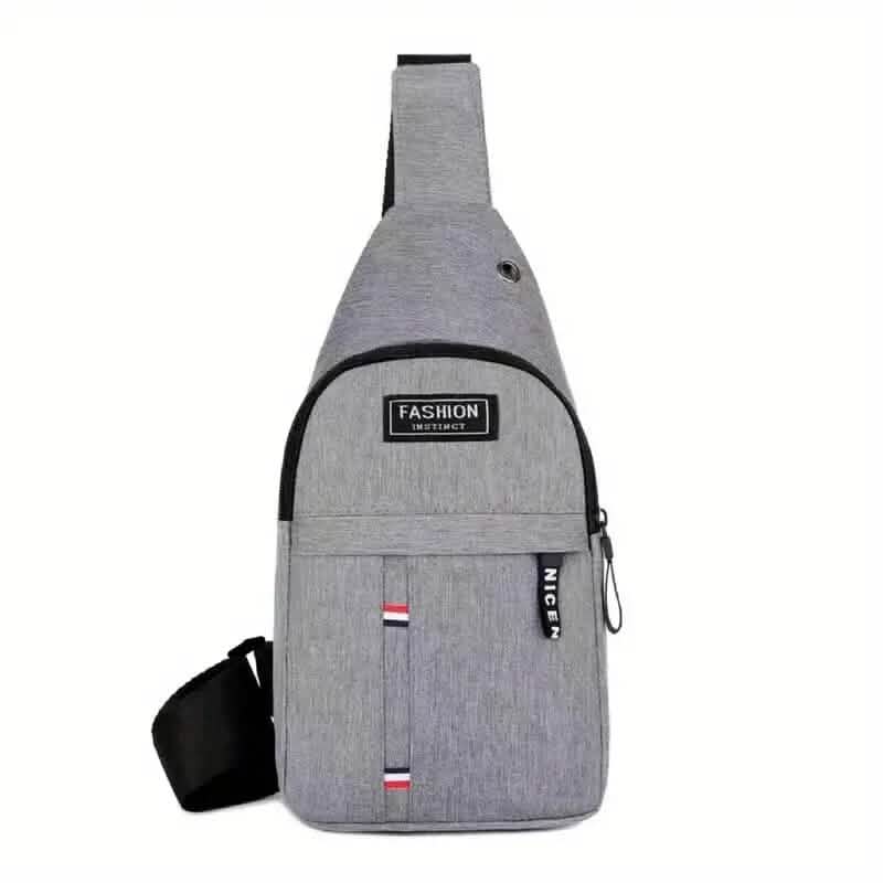 Herren-Brusttasche aus Segeltuch