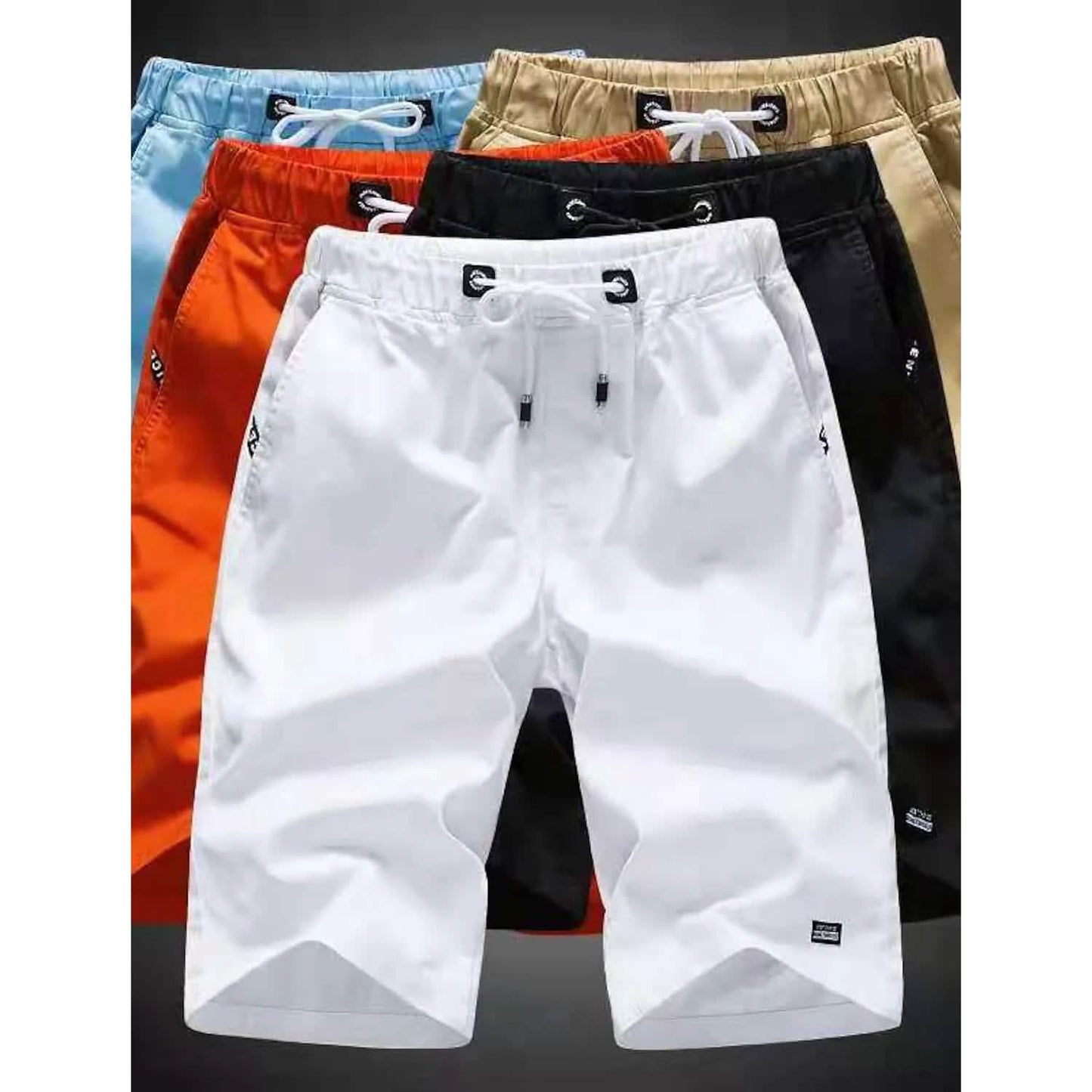 Herren-Sweatshorts mit Kordelzug
