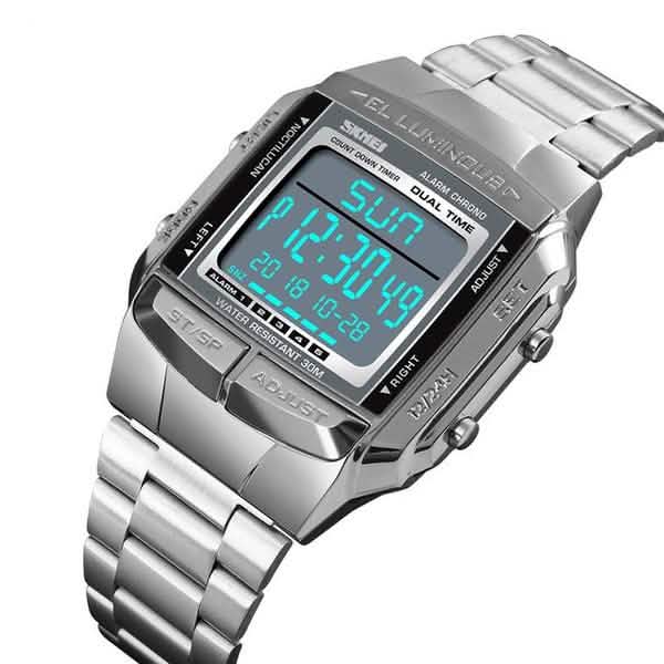 Herren-Mode-LED-Digitaluhr