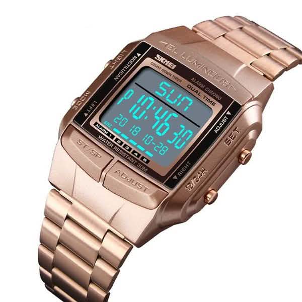 Herren-Mode-LED-Digitaluhr