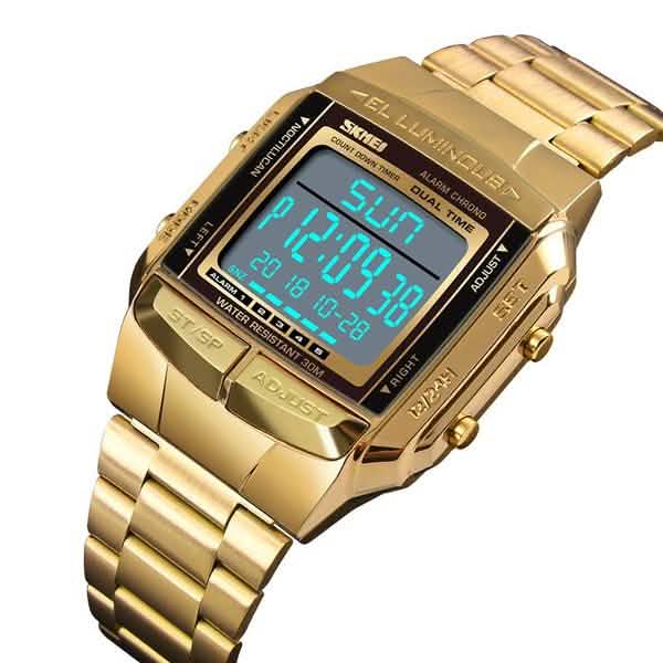 Herren-Mode-LED-Digitaluhr