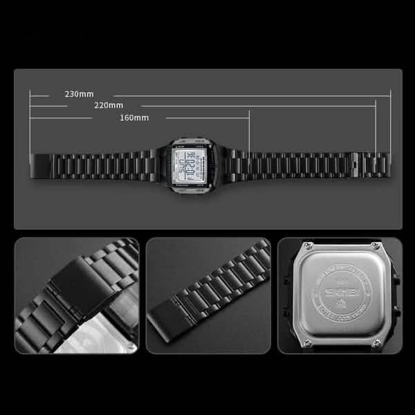 Herren-Mode-LED-Digitaluhr