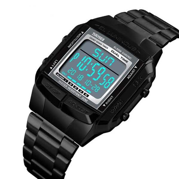 Herren-Mode-LED-Digitaluhr
