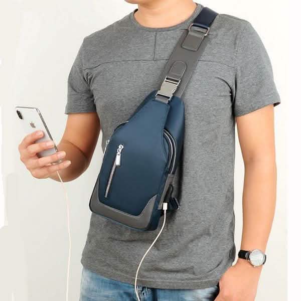 Herren Messenger Umhängetasche Brusttasche