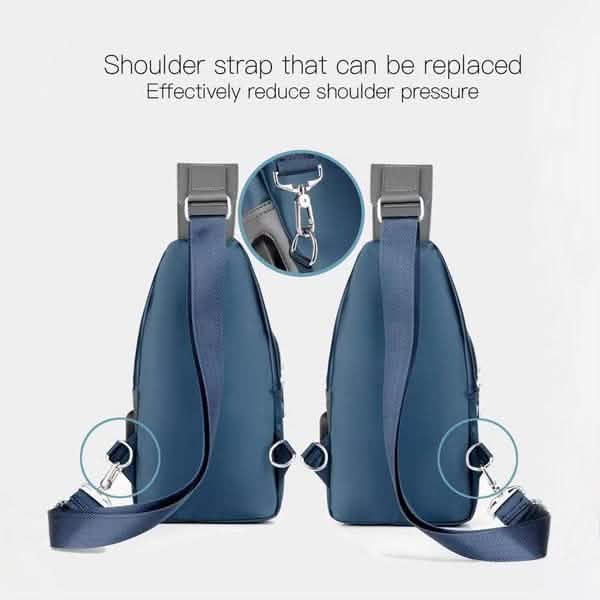Herren Messenger Umhängetasche Brusttasche