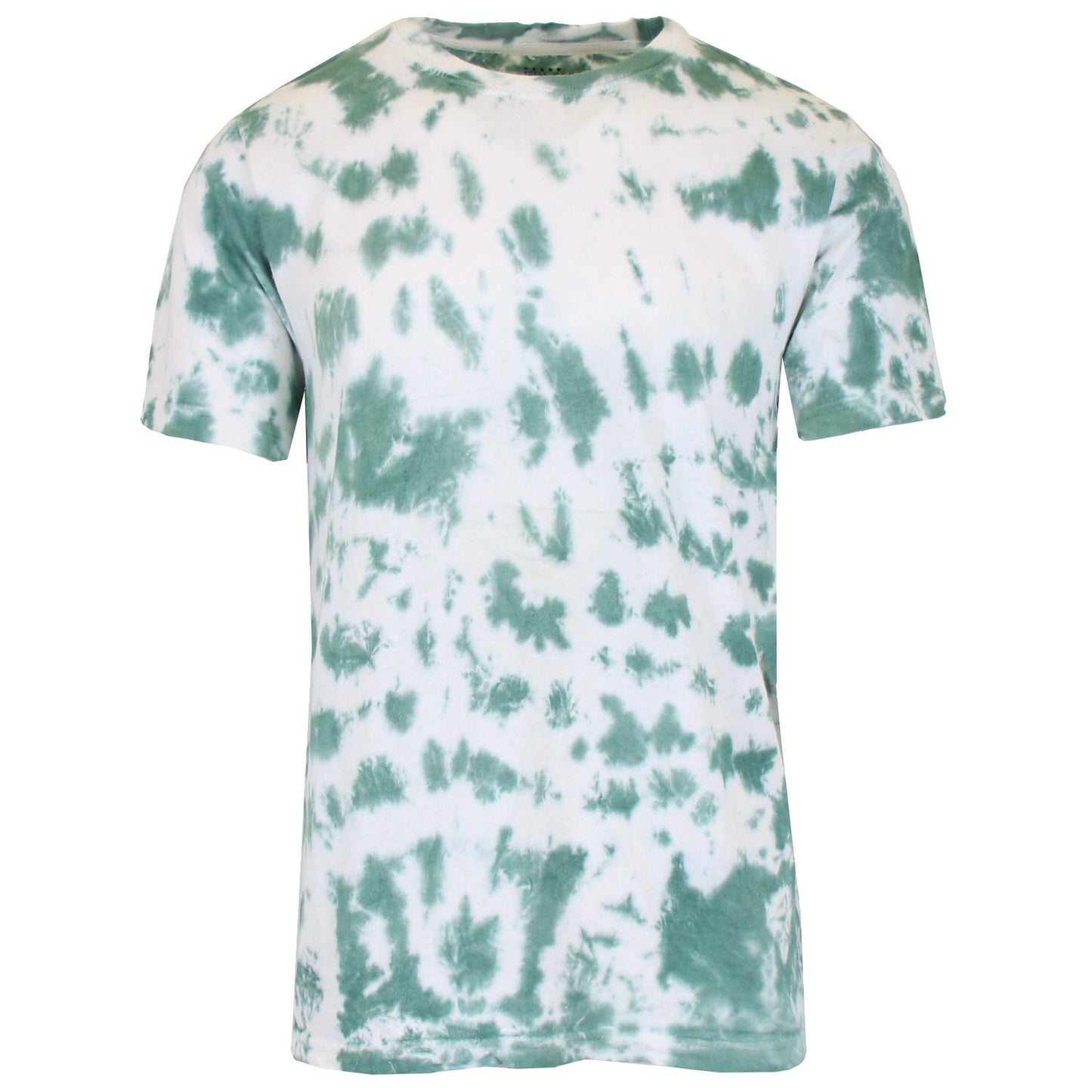 Herren-T-Shirt aus Baumwolle mit kurzen Ärmeln und Batikmuster