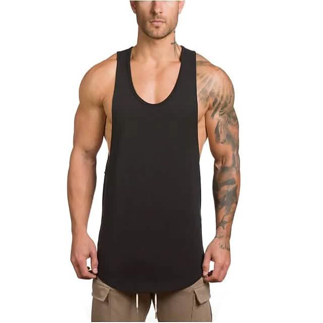 Ärmelloses Fitness-Tanktop für Herren