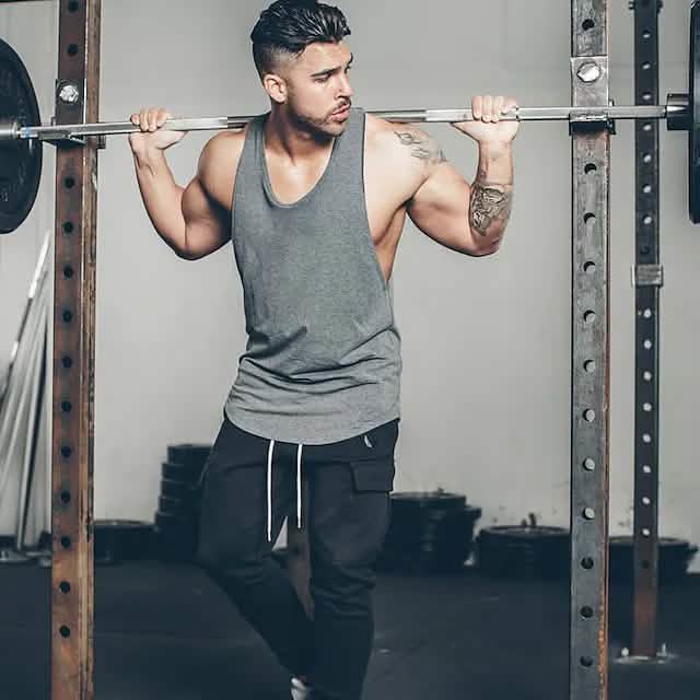 Ärmelloses Fitness-Tanktop für Herren