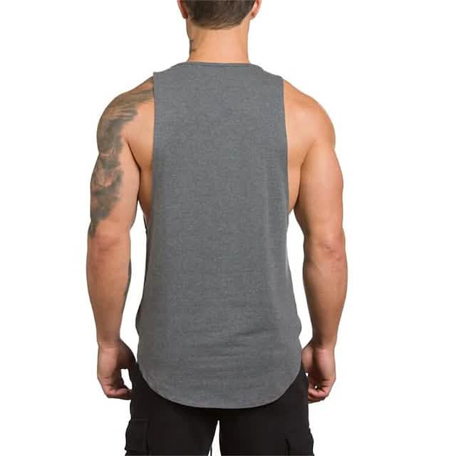 Ärmelloses Fitness-Tanktop für Herren