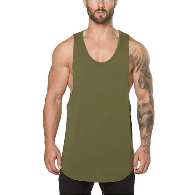 Ärmelloses Fitness-Tanktop für Herren