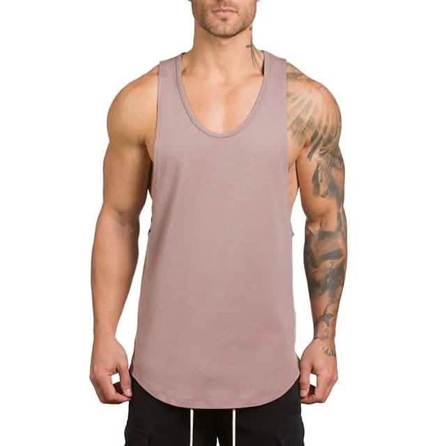 Ärmelloses Fitness-Tanktop für Herren