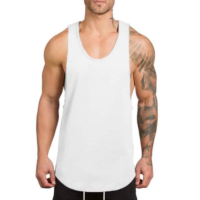 Ärmelloses Fitness-Tanktop für Herren