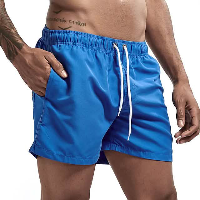 Herren-Badeshorts mit Netzfutter