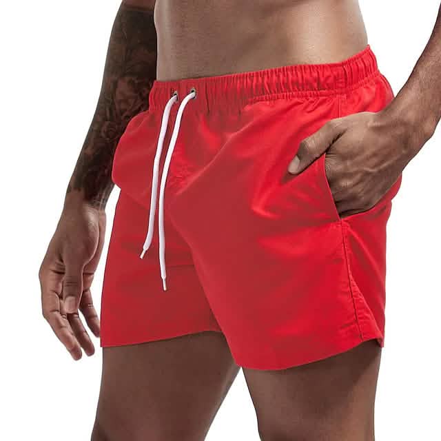 Herren-Badeshorts mit Netzfutter