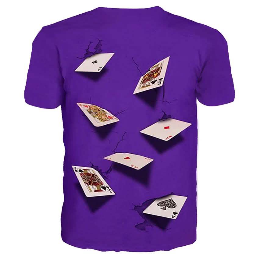 Herren T-Shirt Grafik Simulation Kurzarm Freizeit Oberteile