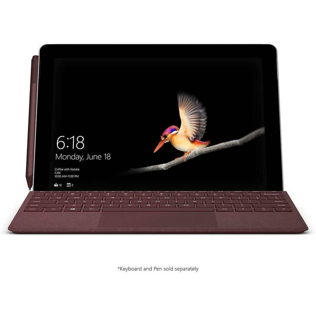 Microsoft Surface Go 8 GB RAM 128 GB SSD Silber (Generalüberholt)