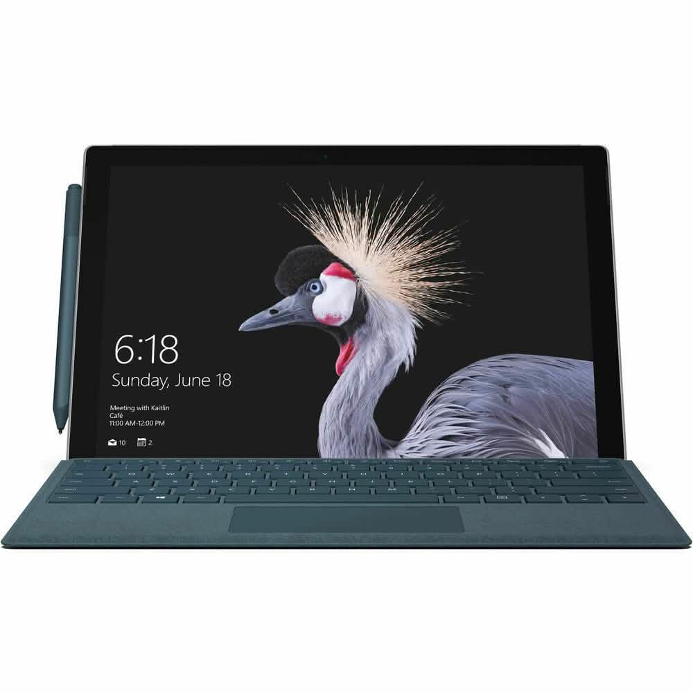 Microsoft Surface Pro 5 12,3" Core i5 4GB RAM 128GB SSD Silber FJT-00001 (Generalüberholt)