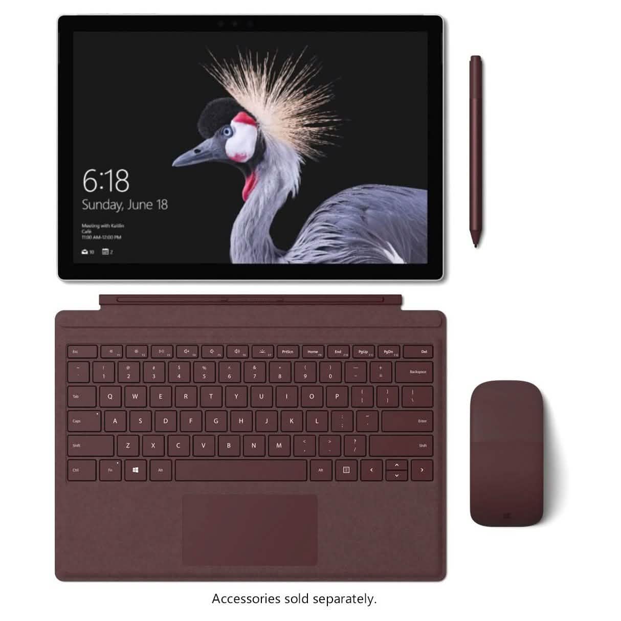 Microsoft Surface Pro 5. Gen Intel Core i5 4GB RAM 128GB (Generalüberholt)