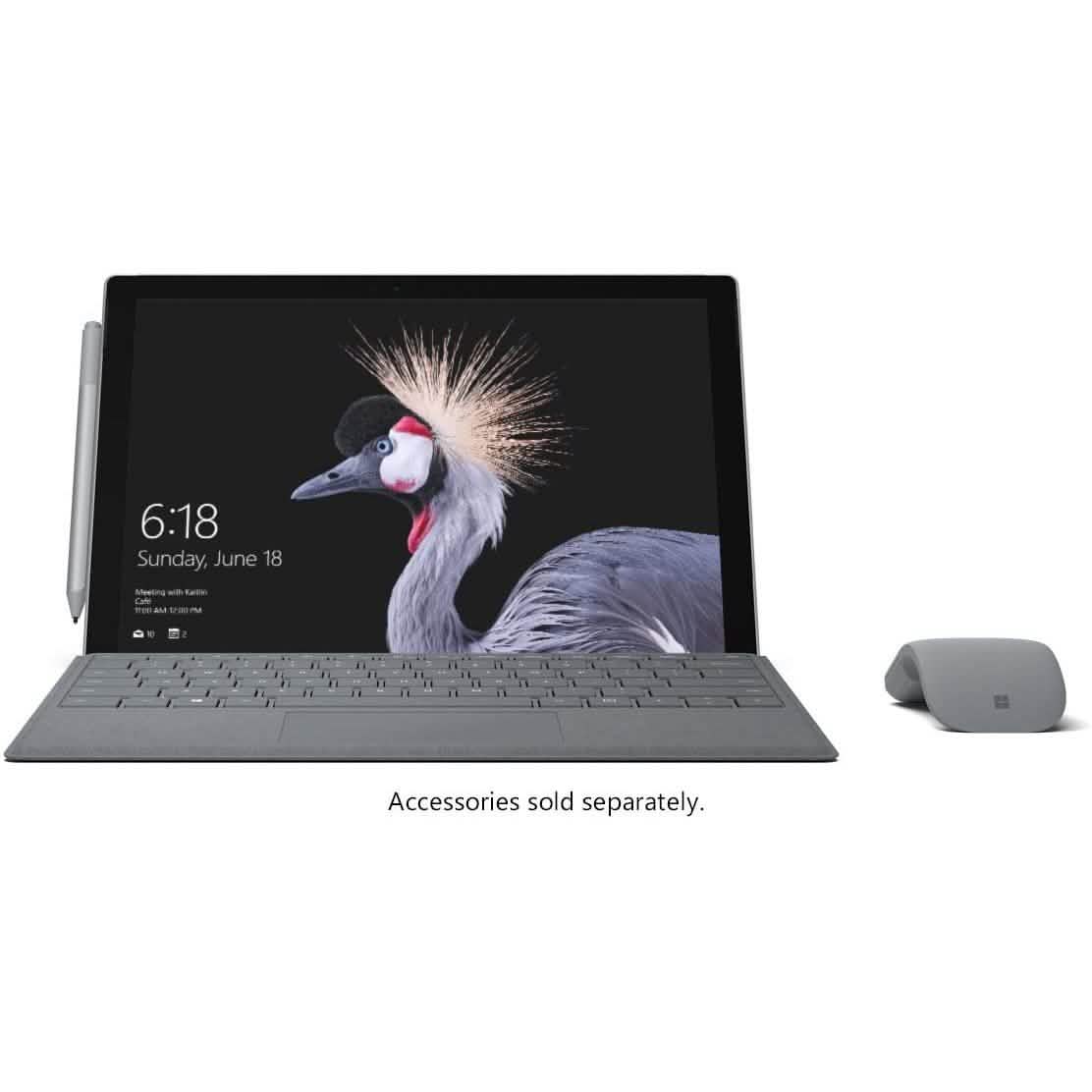 Microsoft Surface Pro 5. Gen Intel Core i5 4GB RAM 128GB (Generalüberholt)