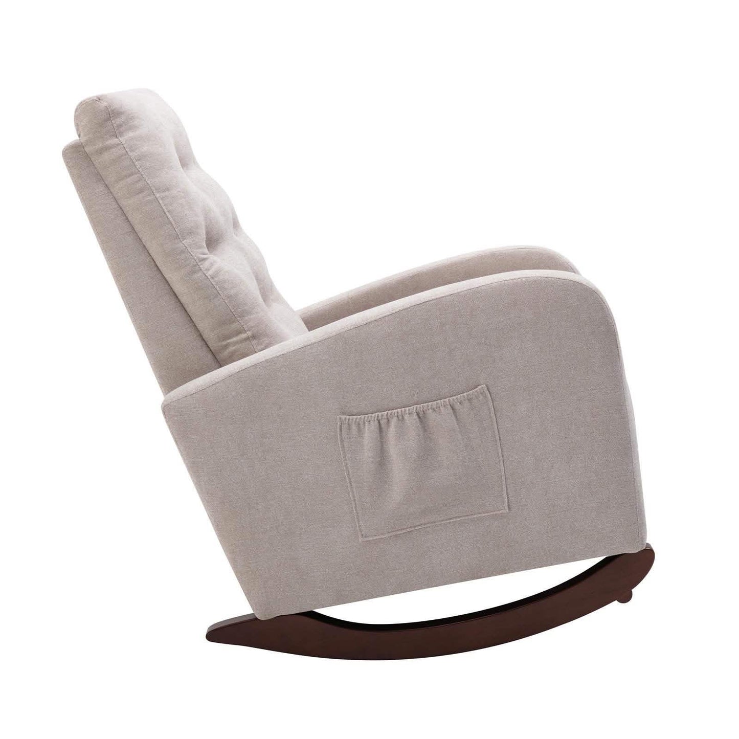 Schaukelstuhl für Kinderzimmer im Mid-Century Modern Stil
