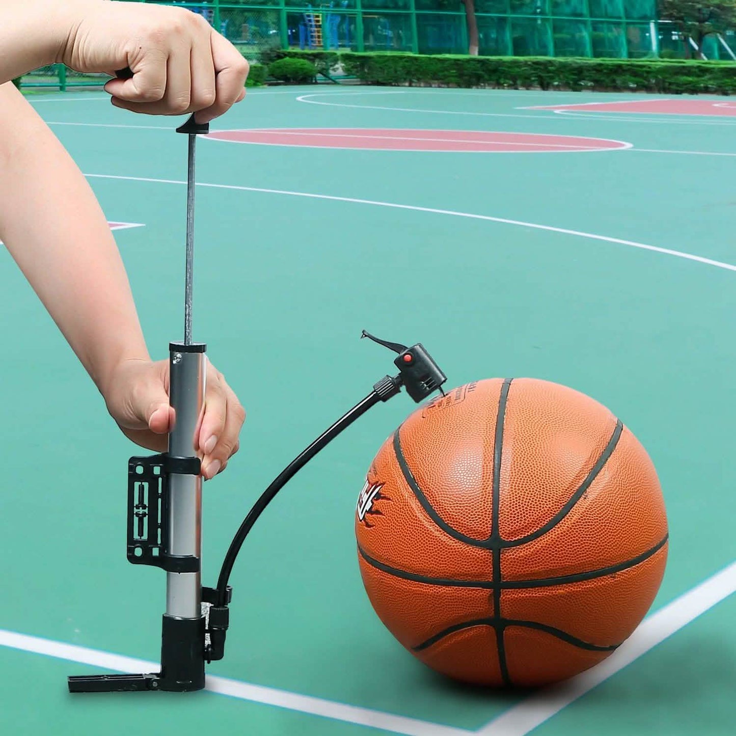 Mini-Fahrradpumpe, tragbarer Fahrradreifenfüller