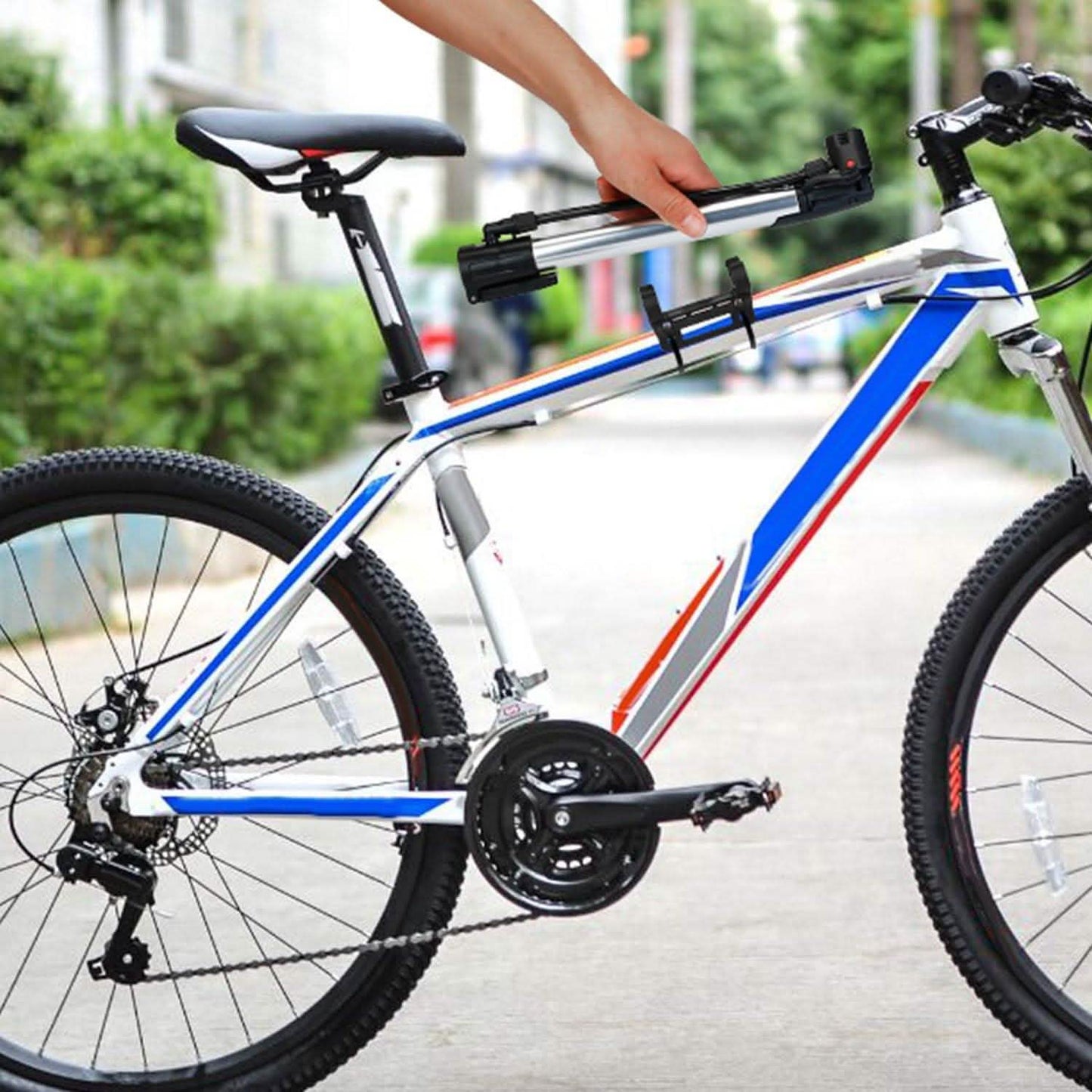Mini-Fahrradpumpe, tragbarer Fahrradreifenfüller