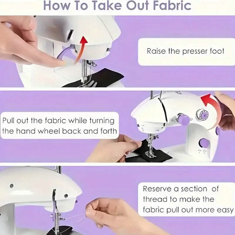 Mini-Nähmaschine für den Hausgebrauch
