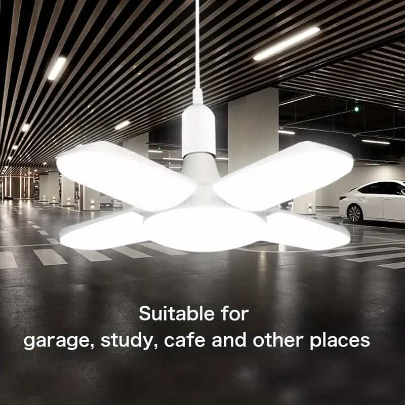 Mini-LED-Garagen- oder Innenleuchte mit vier Flügeln