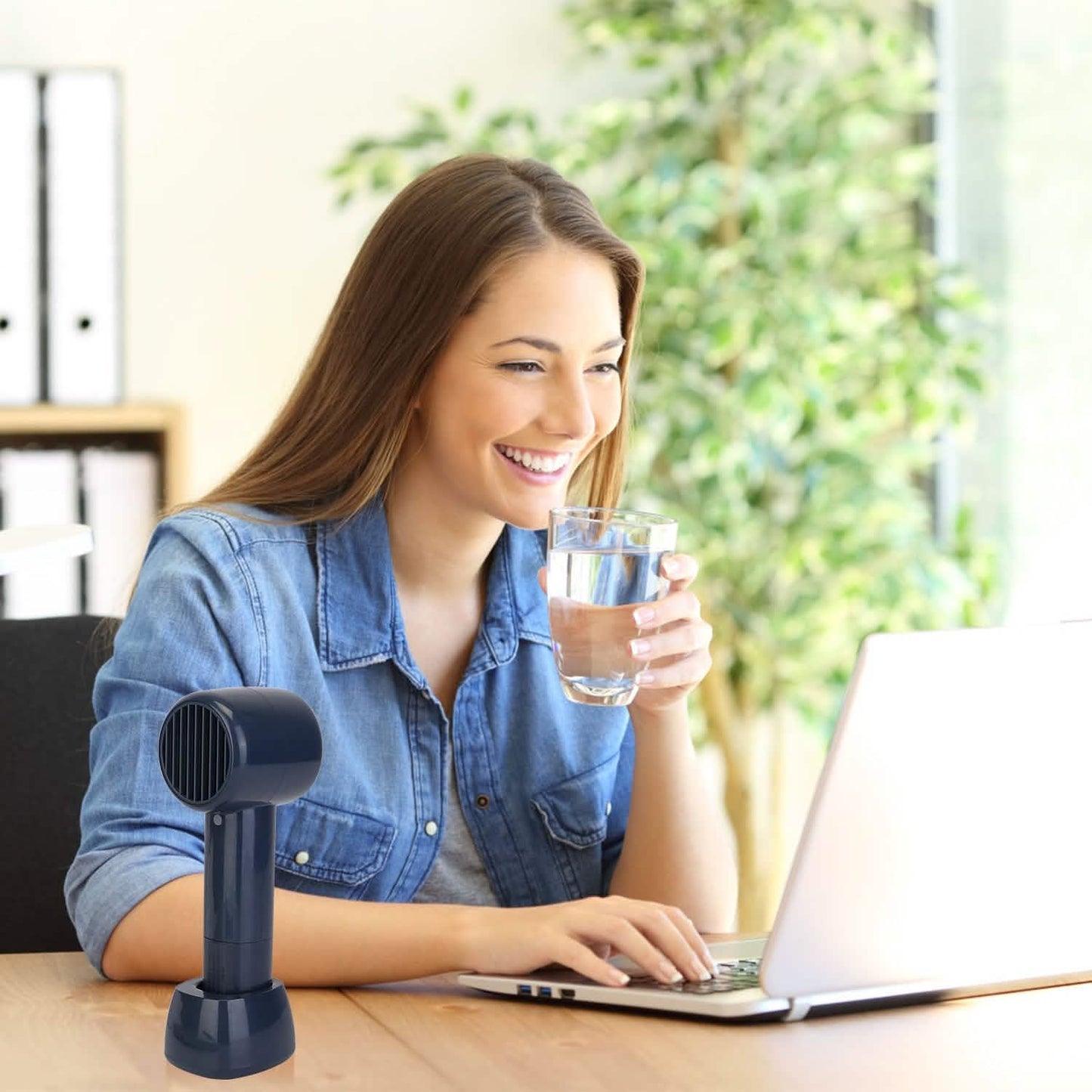 Mini tragbarer, wiederaufladbarer USB-Handkühlventilator