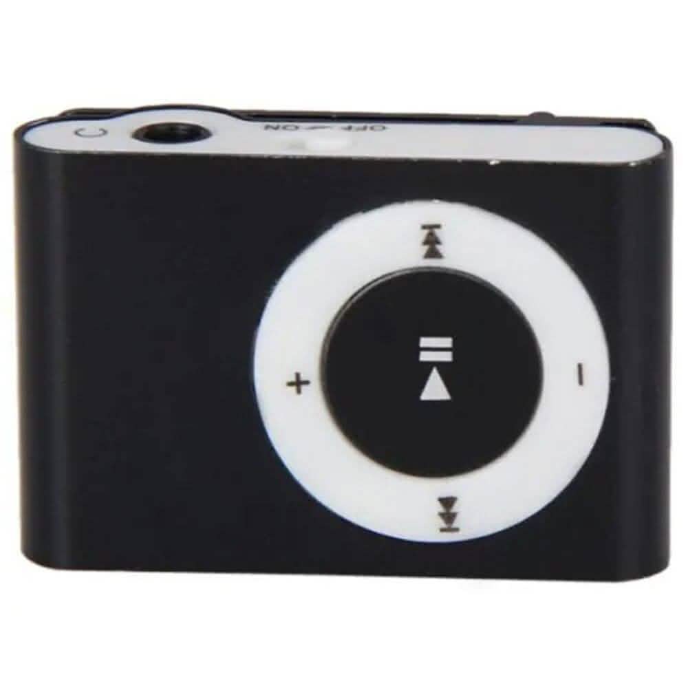 Mini-MP3-Player mit USB-Kabel und Kopfhörern
