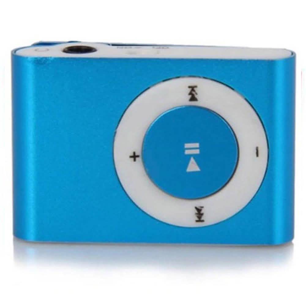 Mini-MP3-Player mit USB-Kabel und Kopfhörern