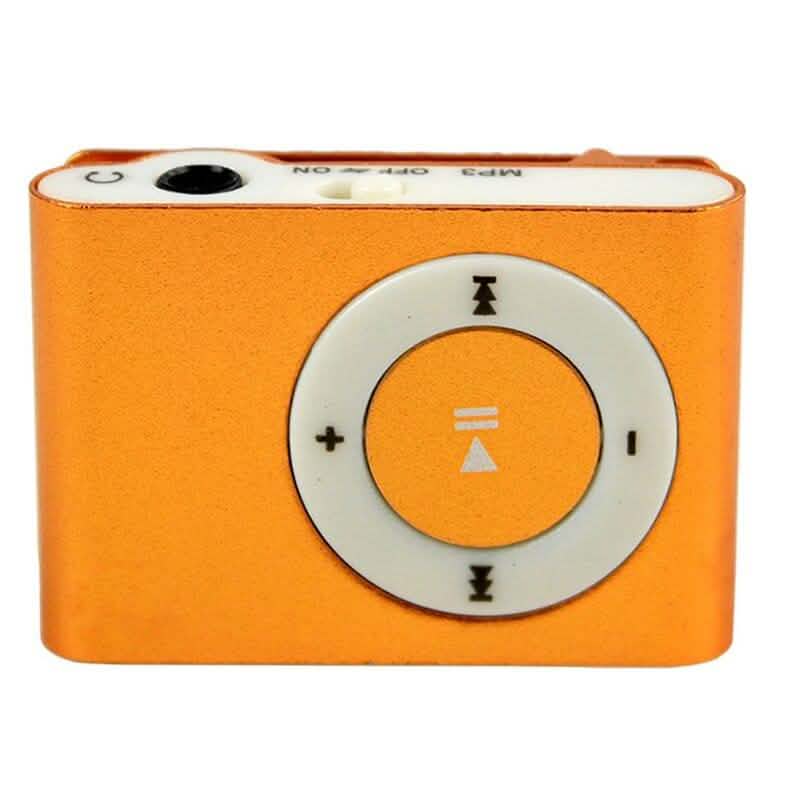 Mini-MP3-Player mit USB-Kabel und Kopfhörern