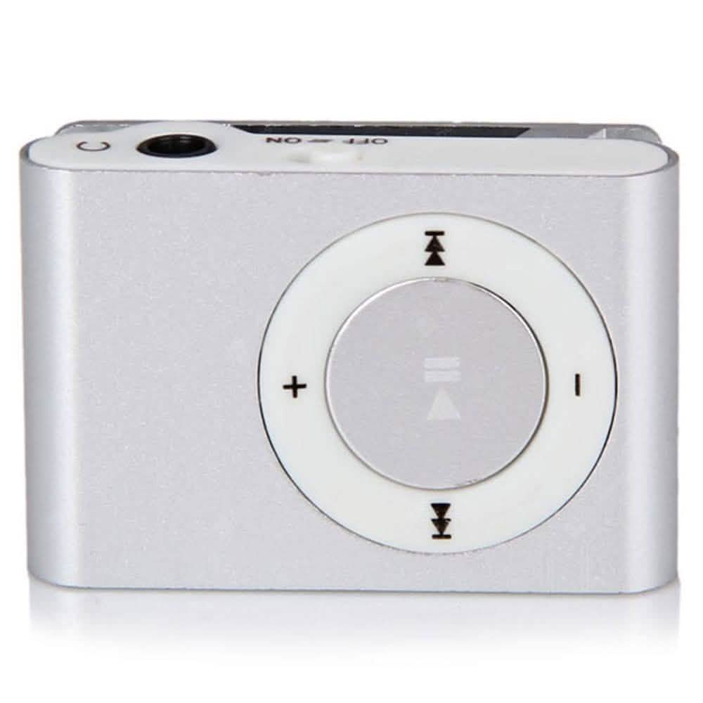 Mini-MP3-Player mit USB-Kabel und Kopfhörern