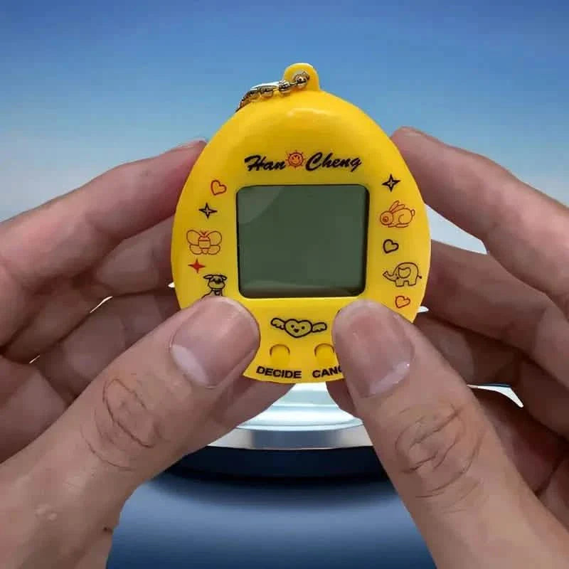 Mini virtuelles Haustierspiel, batteriebetriebenes nostalgisches Handheld-Spielzeug