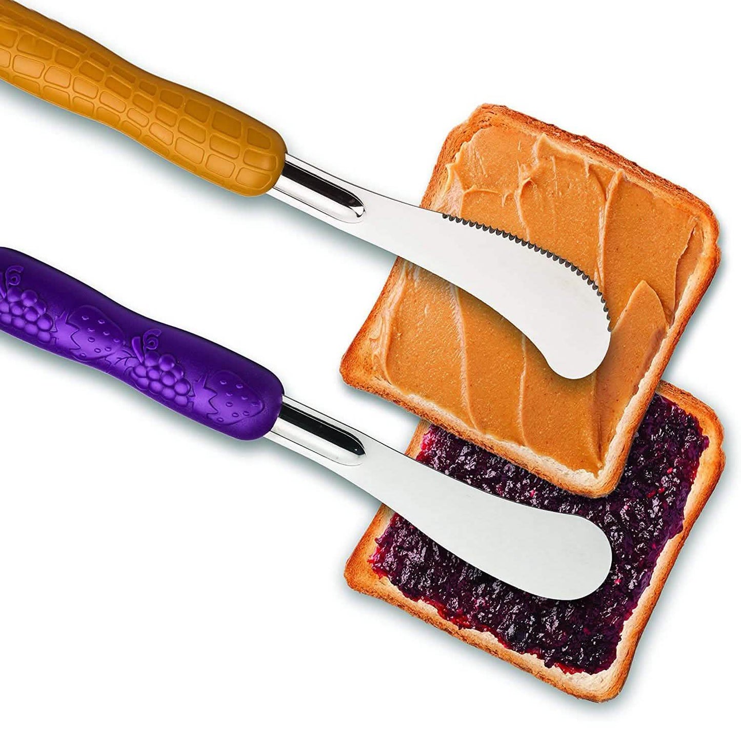 Mobi Erdnussbutter- und Gelee-Messer- und Streicherset