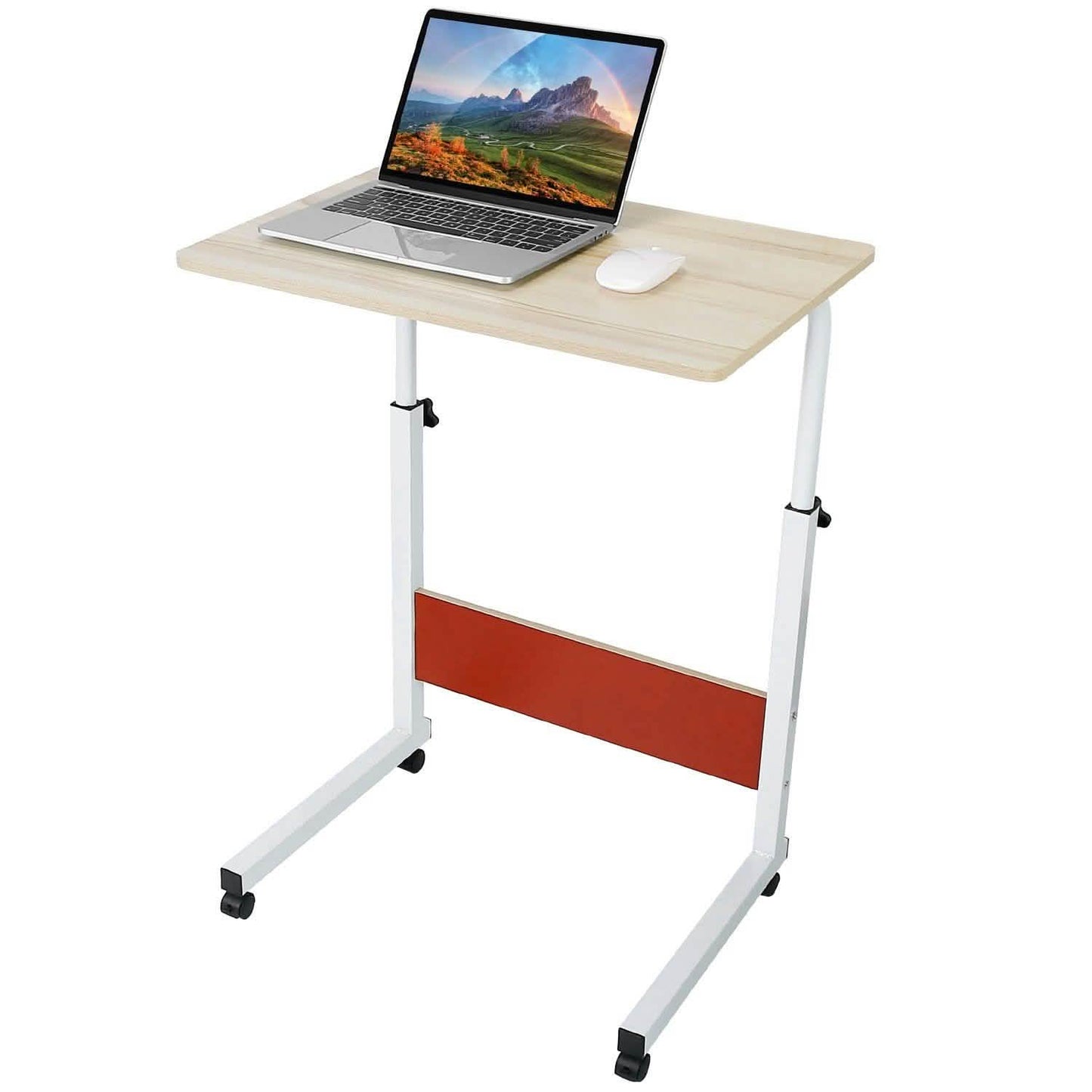 Mobiler Laptoptisch, höhenverstellbar, auf Rollen