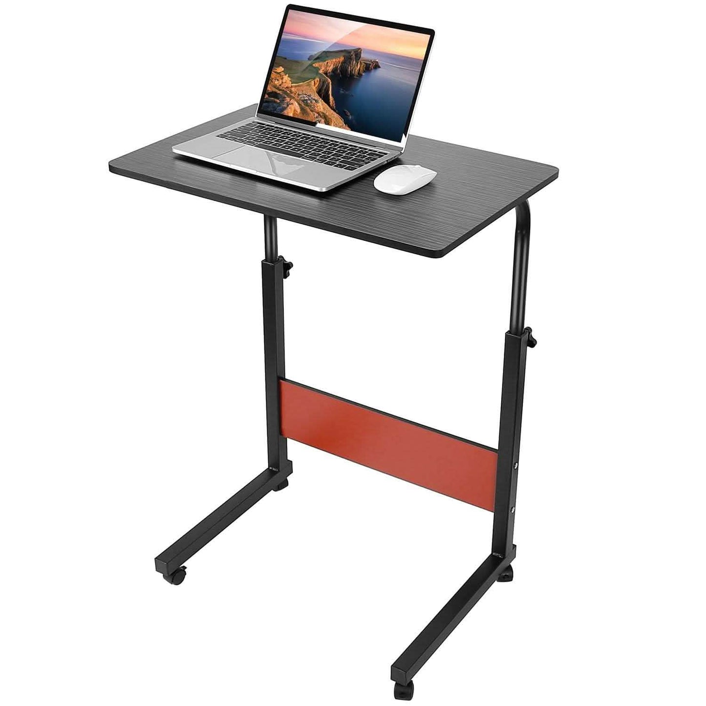 Mobiler Laptoptisch, höhenverstellbar, auf Rollen